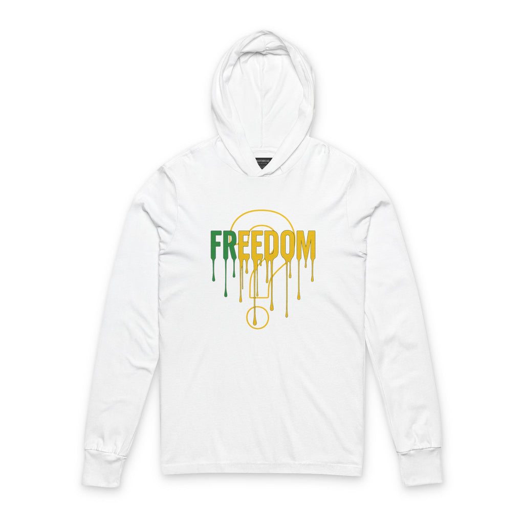 Freedom Graphic Unisex Hoodie, Casual Streetwear Top