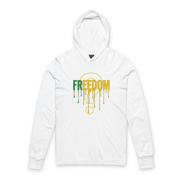 Freedom Graphic Unisex Hoodie, Casual Streetwear Top