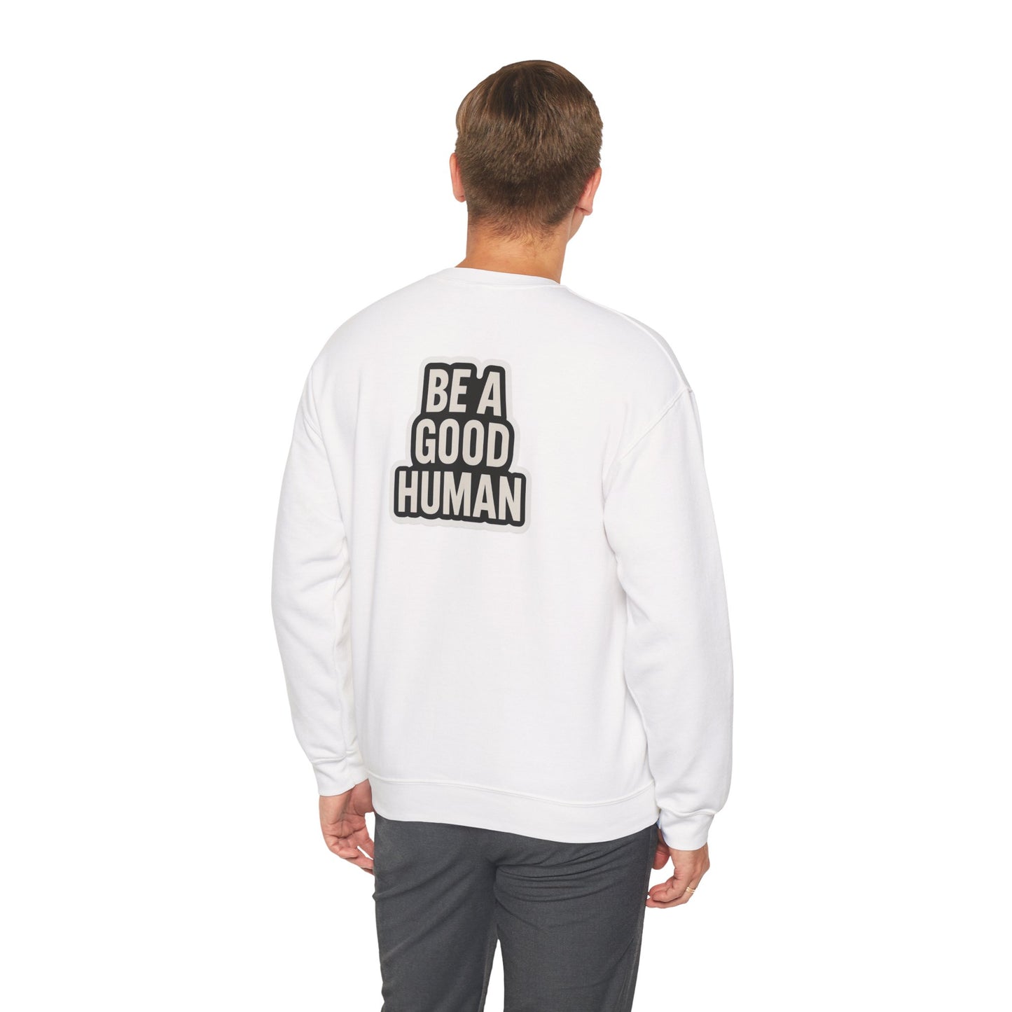 Soul's Mirror Inspirational Crewneck Sweatshirt, Motivational Apparel.