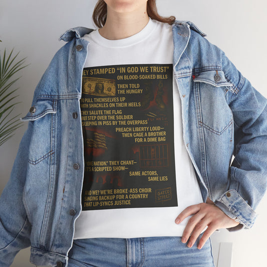 Lip-Sync Justice | Poetic Protest Tee (Unisex)