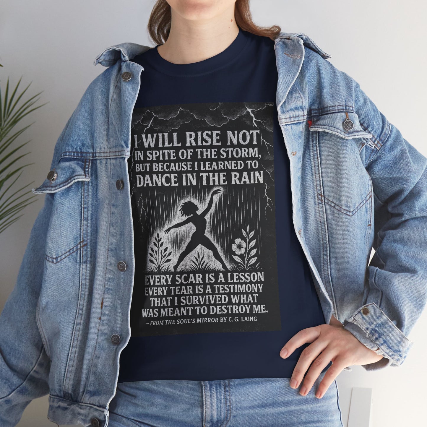 Inspirational Quote Tee, Motivational Graphic T-Shirt, Empowering Unisex Cotton Shirt.