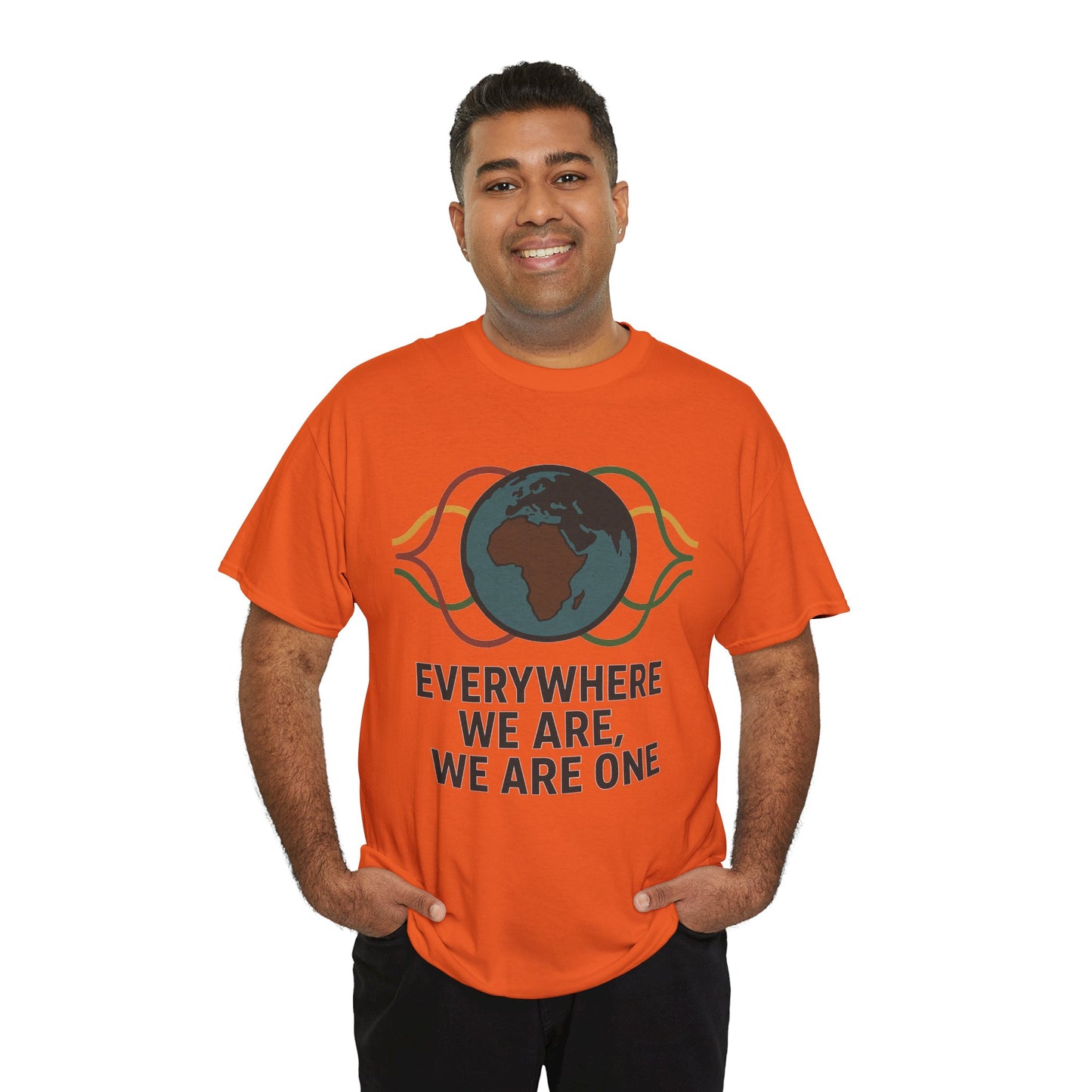 Unity Message Unisex Heavy Cotton Tee - Eco-Friendly Fashion