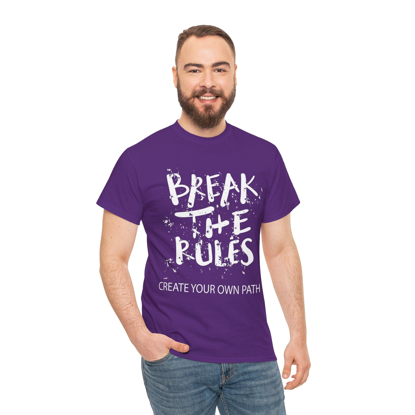 Break the Rules Shirt, Inspirational Graphic Tee