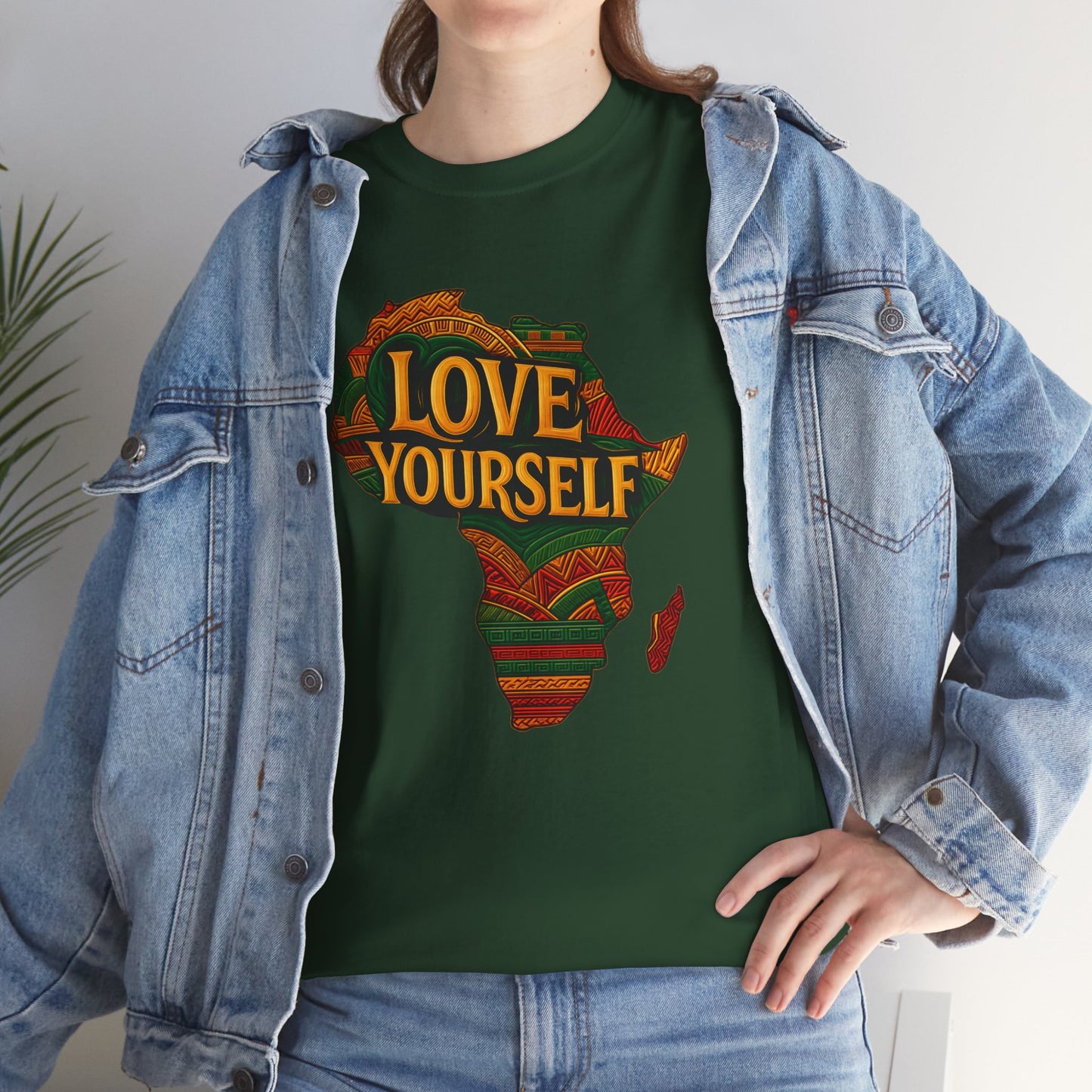 Unisex Afrocentric Graphic Tee – Bold Urban Art Design