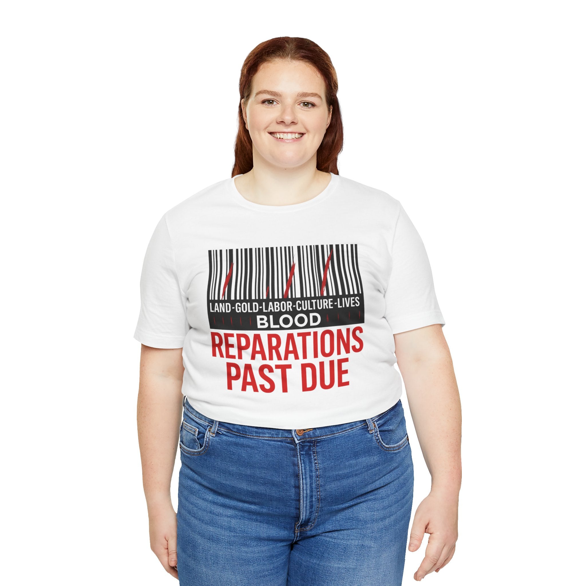 Reparations Past Due Tee - Graphic Shirt for Activists, Social Justice Apparel, Thought-Provoking Gift, Unisex Casual Wear, Statement [...]