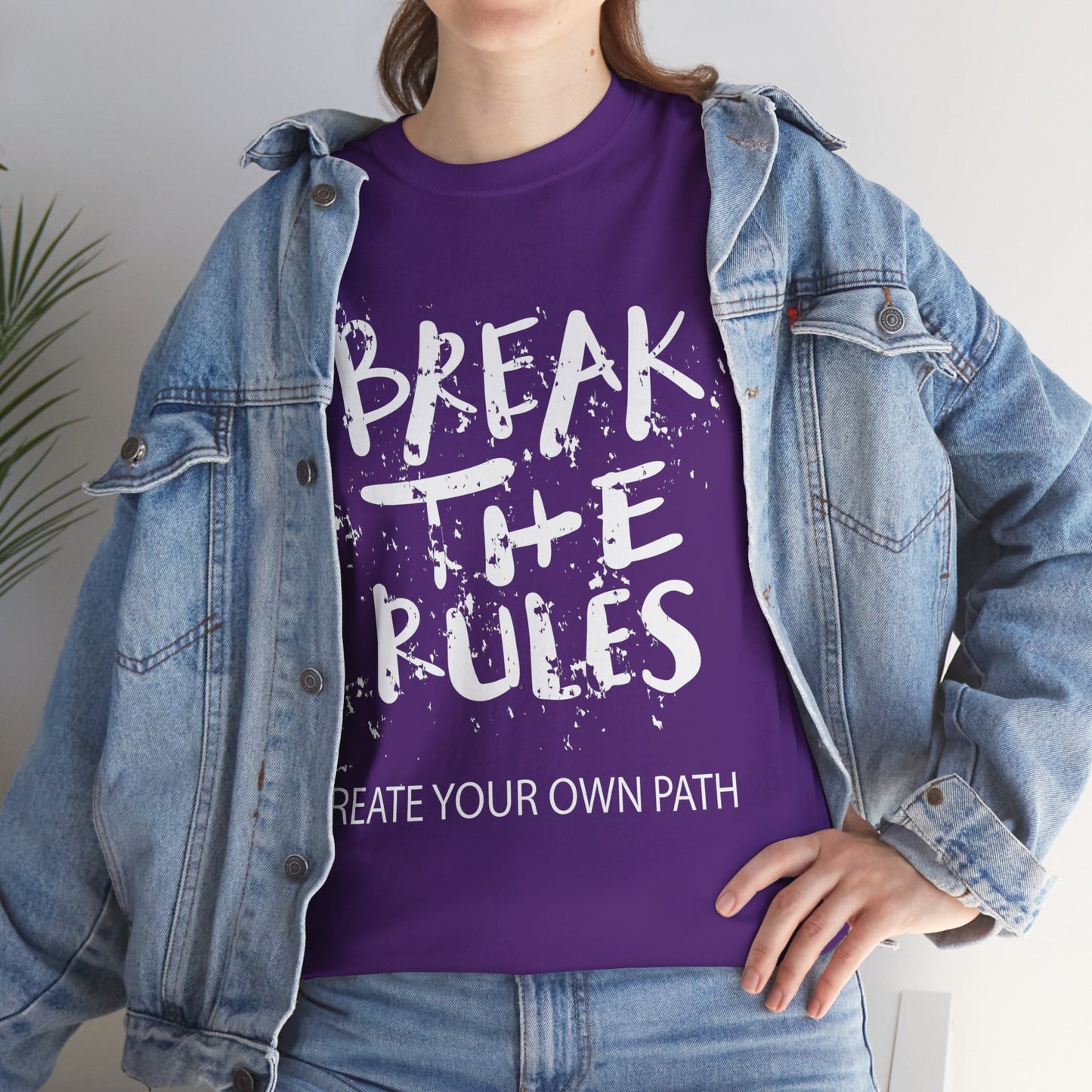 Break the Rules Shirt, Inspirational Graphic Tee