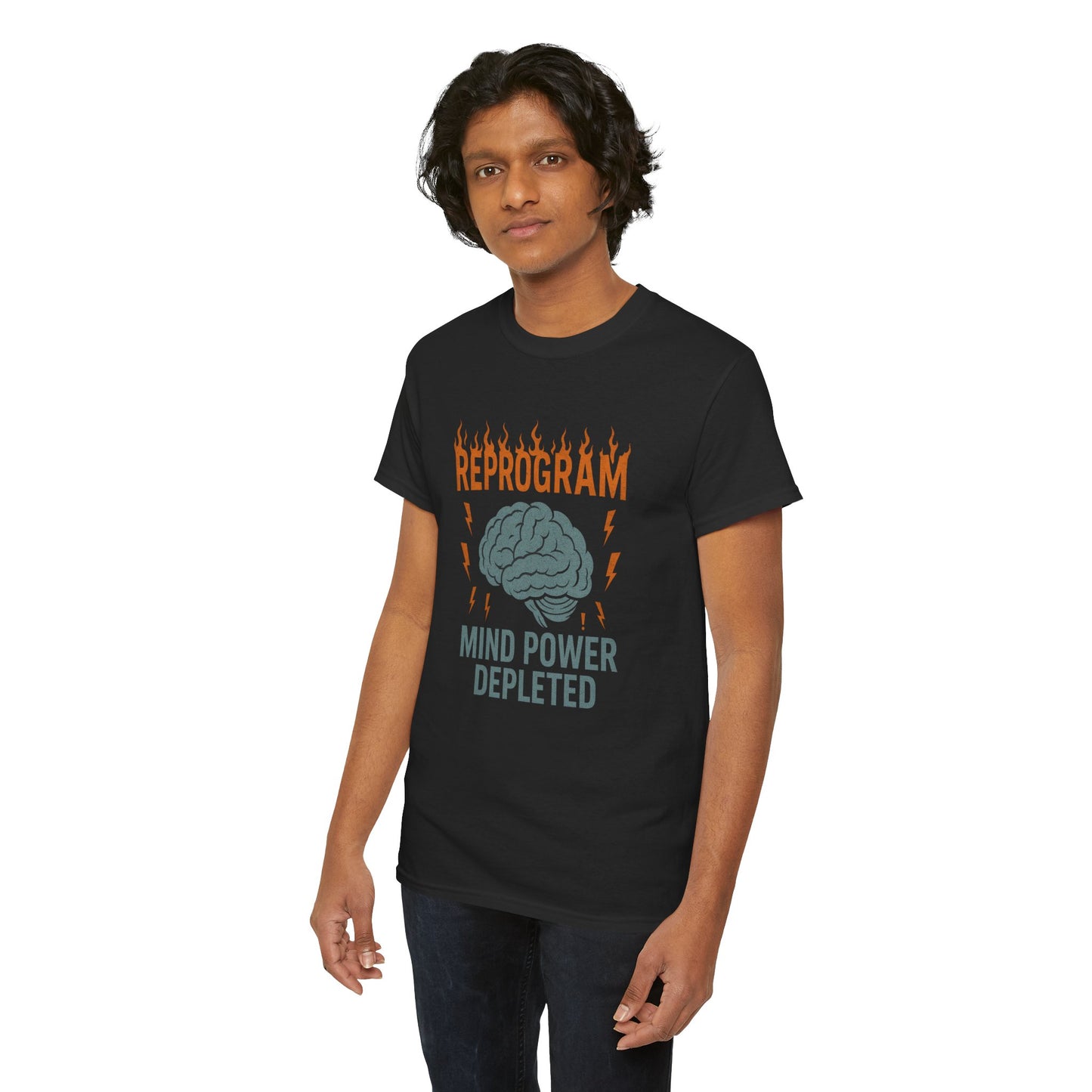 Reprogram Your Mind Unisex Heavy Cotton Tee