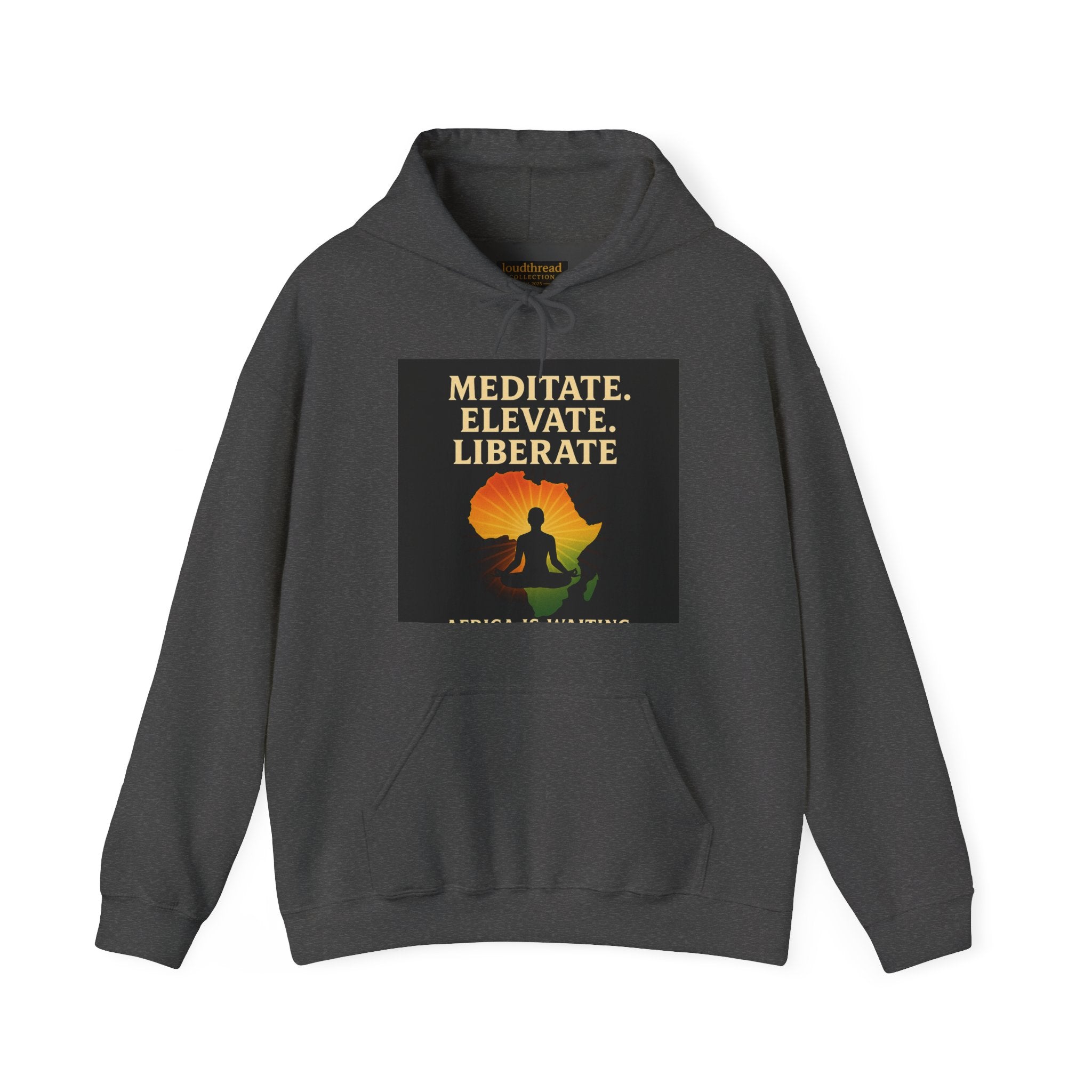Meditation Inspired Unisex Hoodie - Meditate. Elevate. Liberate.