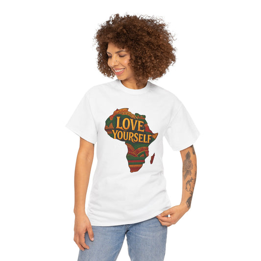 Unisex Afrocentric Graphic Tee – Bold Urban Art Design