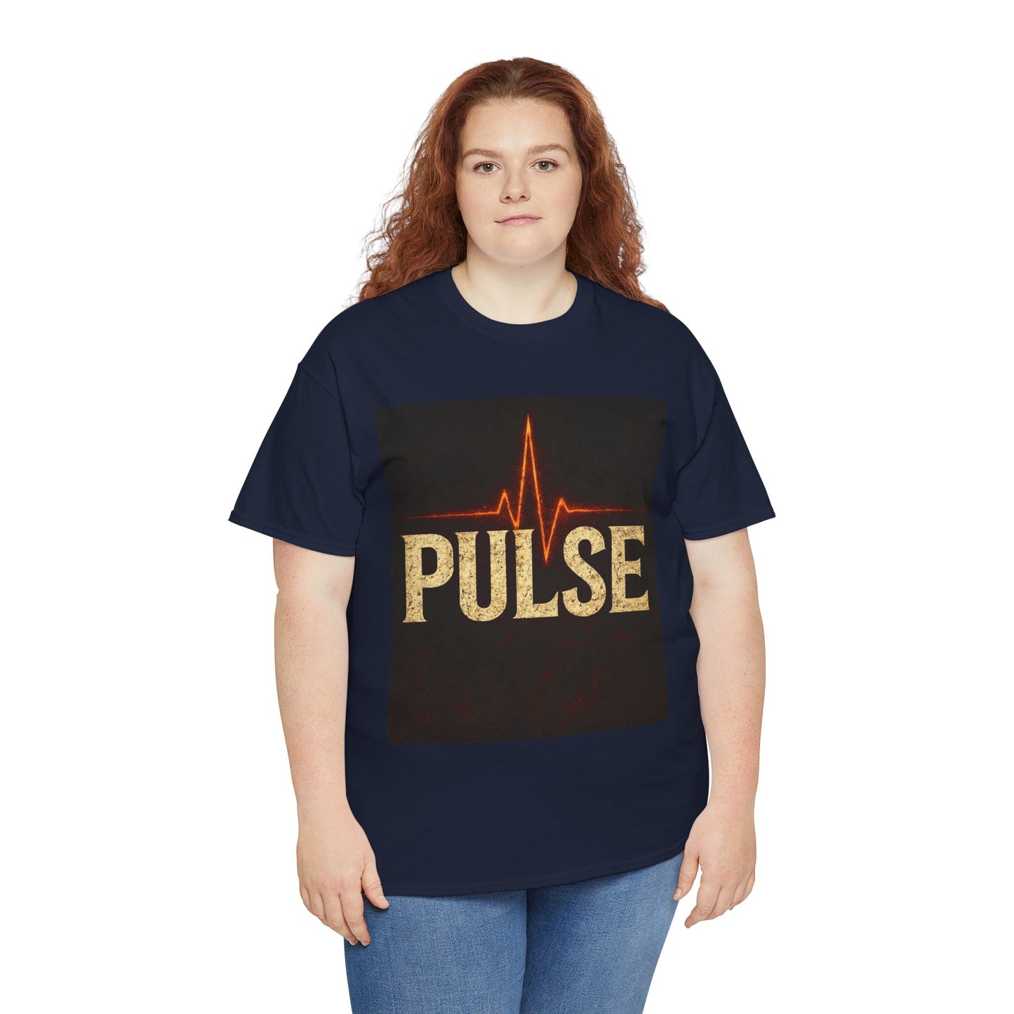 Pulse Graphic Tee, Unisex Cotton Shirt, Casual Wear, Gift for Music Lovers