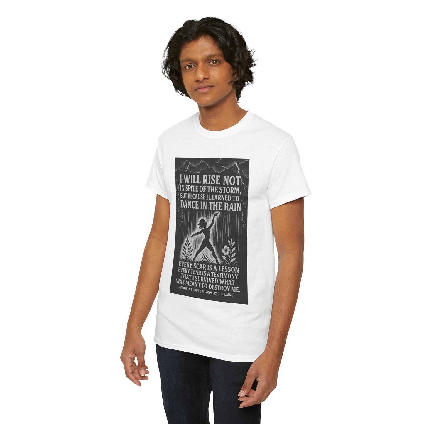 Inspirational Quote Tee, Motivational Graphic T-Shirt, Empowering Unisex Cotton Shirt.