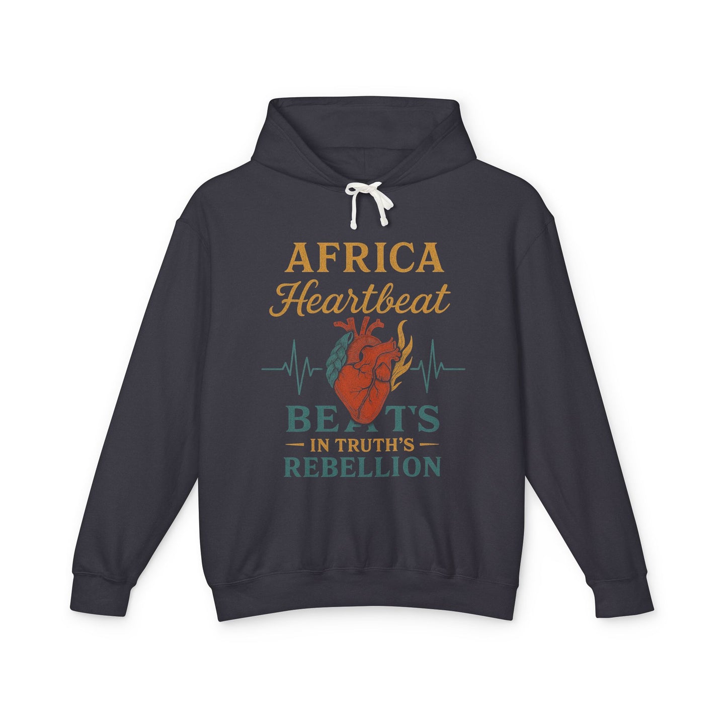 Africa Heartbeat Unisex Lightweight Hoodie