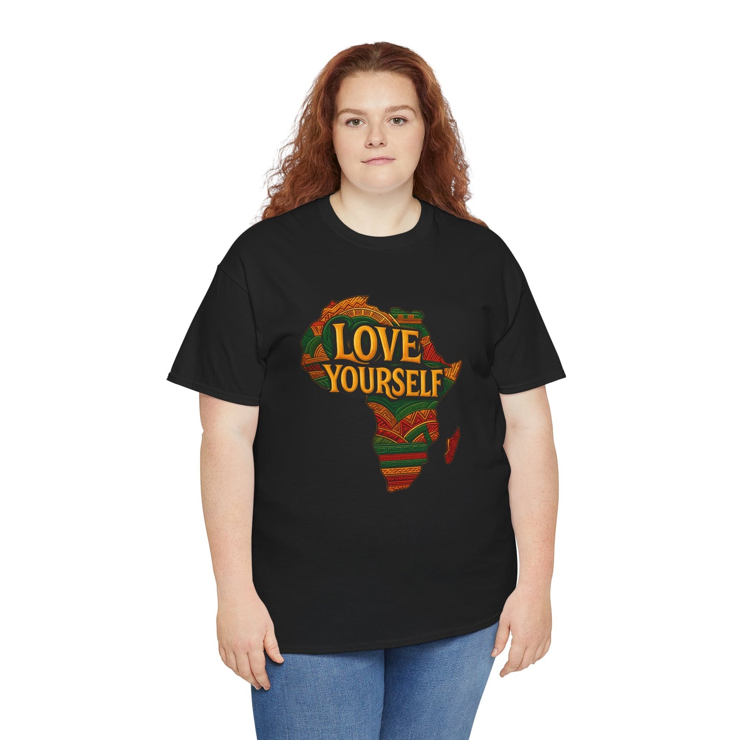 Unisex Afrocentric Graphic Tee – Bold Urban Art Design