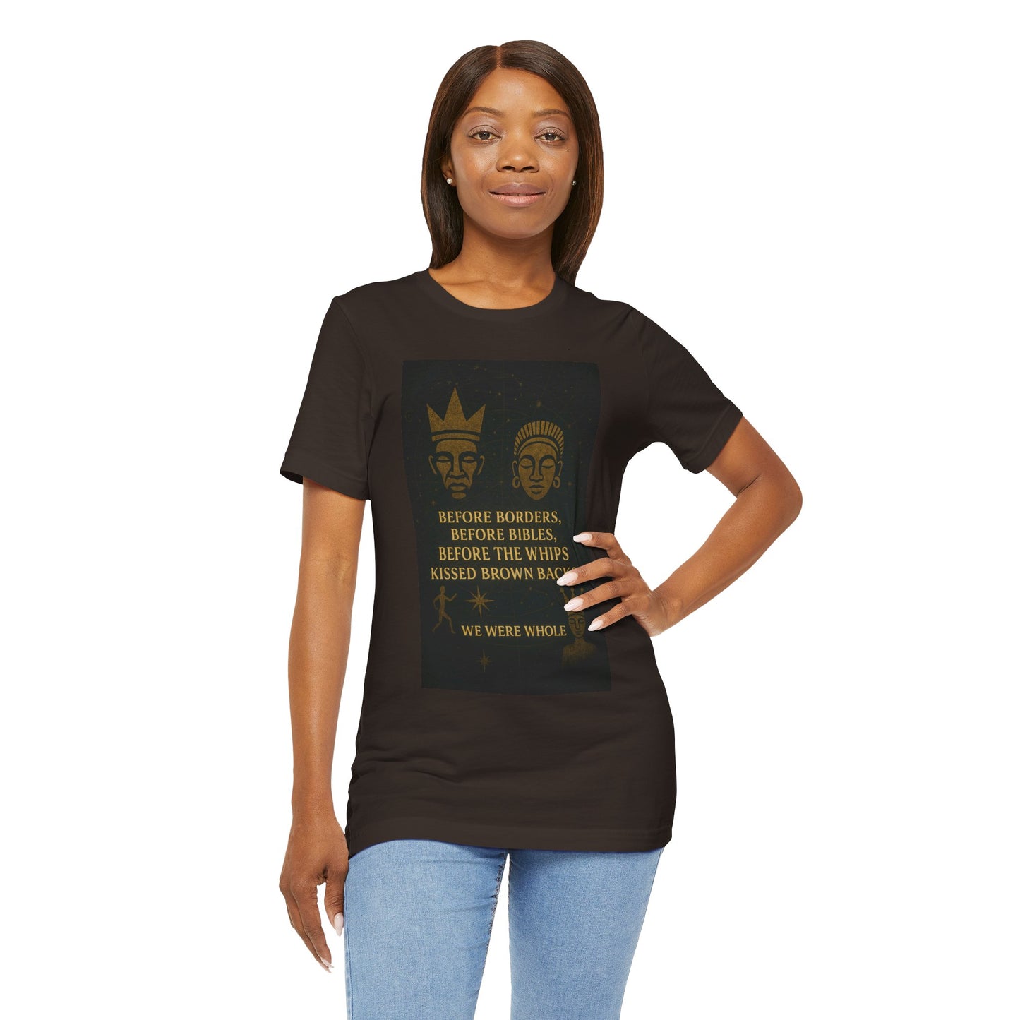 Empowered Message Tee, Unisex Jersey Social Justice Apparel
