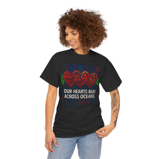 Heartfelt Connection Tee | Unisex Cotton T-Shirt for Relationships