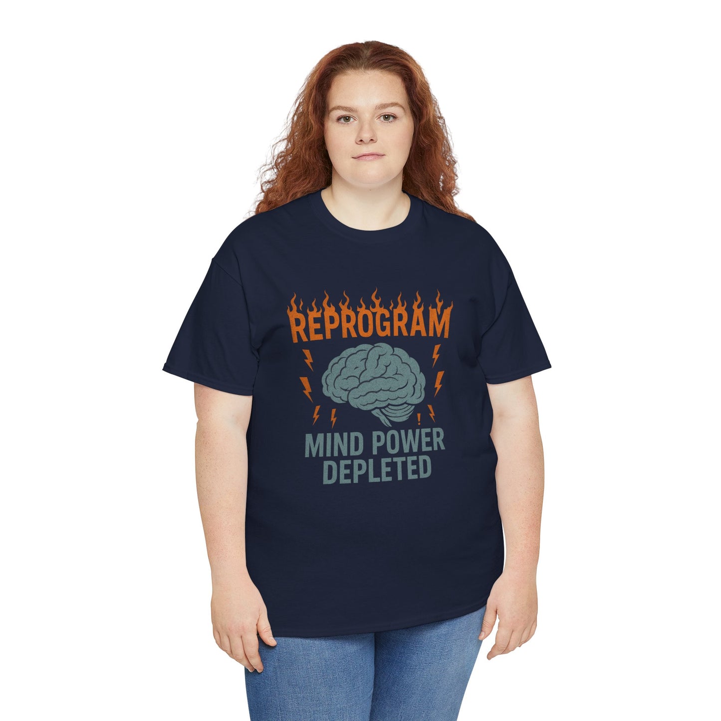 Reprogram Your Mind Unisex Heavy Cotton Tee