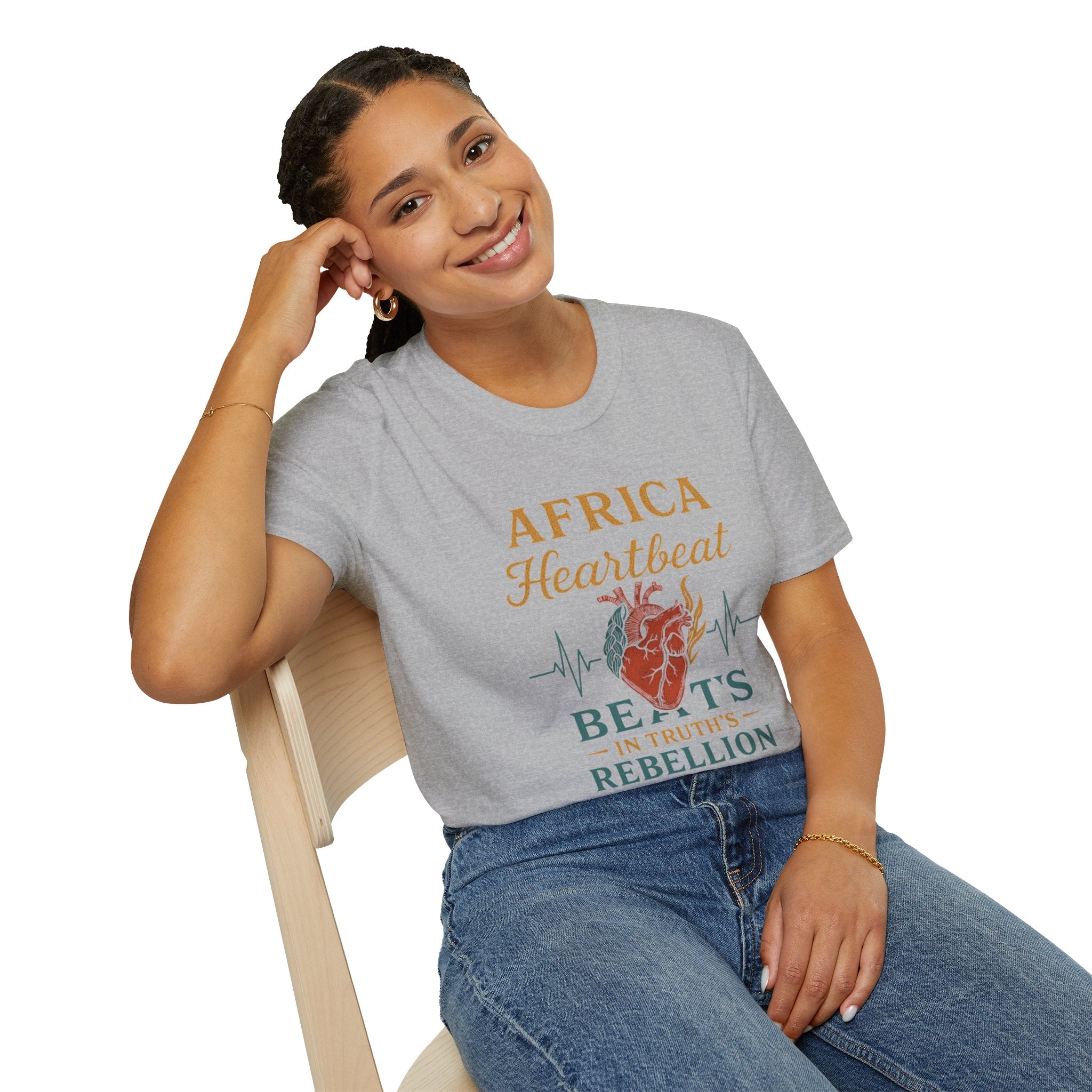 Africa Heartbeat Tee – Unisex