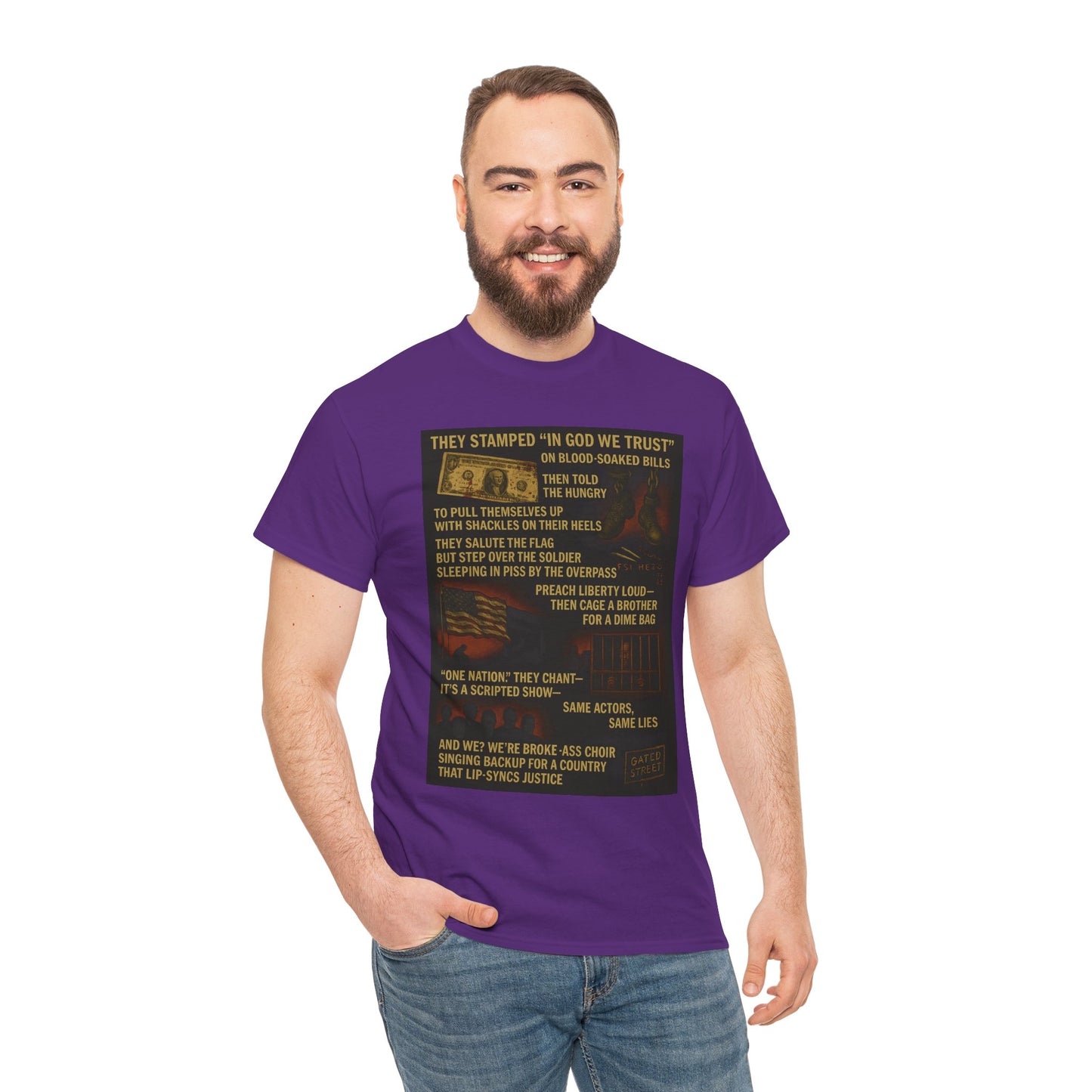 Lip-Sync Justice | Poetic Protest Tee (Unisex)