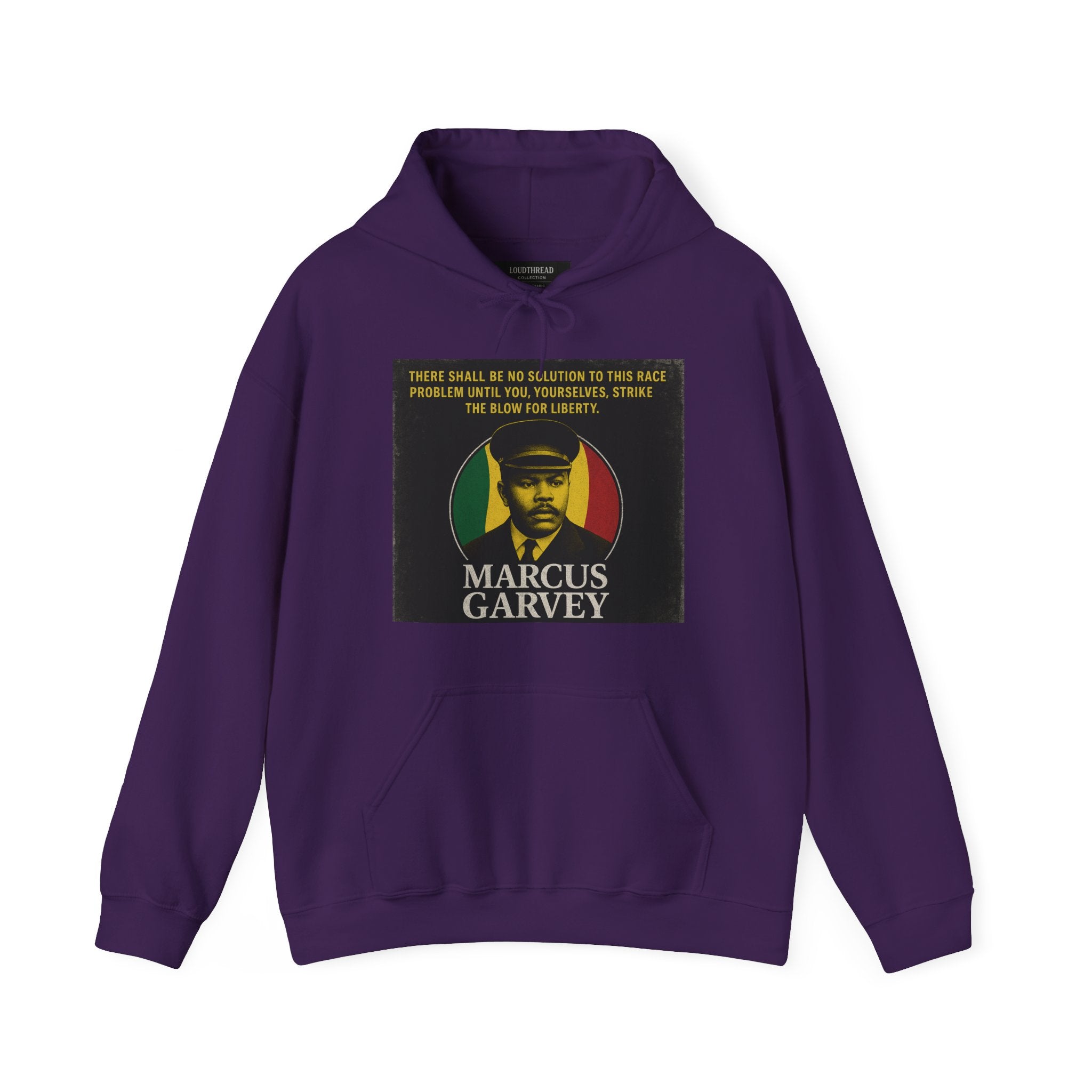 Marcus Garvey Inspirational Hoodie | Unisex Heavy Blend Sweatshirt