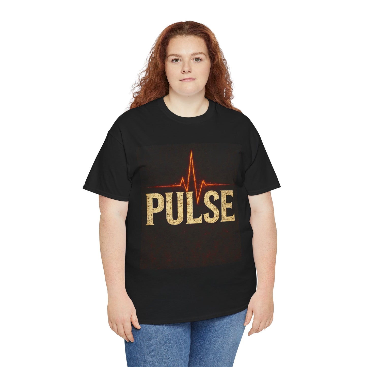 Pulse Graphic Tee, Unisex Cotton Shirt, Casual Wear, Gift for Music Lovers