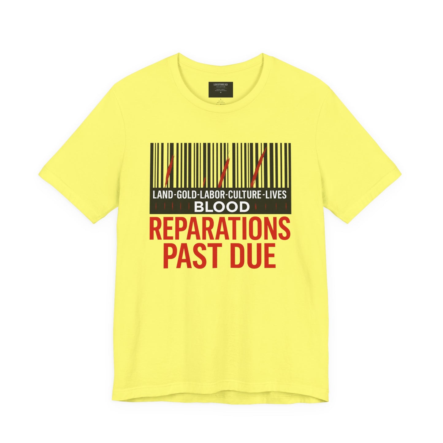 Reparations Past Due Tee - Graphic Shirt for Activists, Social Justice Apparel, Thought-Provoking Gift, Unisex Casual Wear, Statement [...]