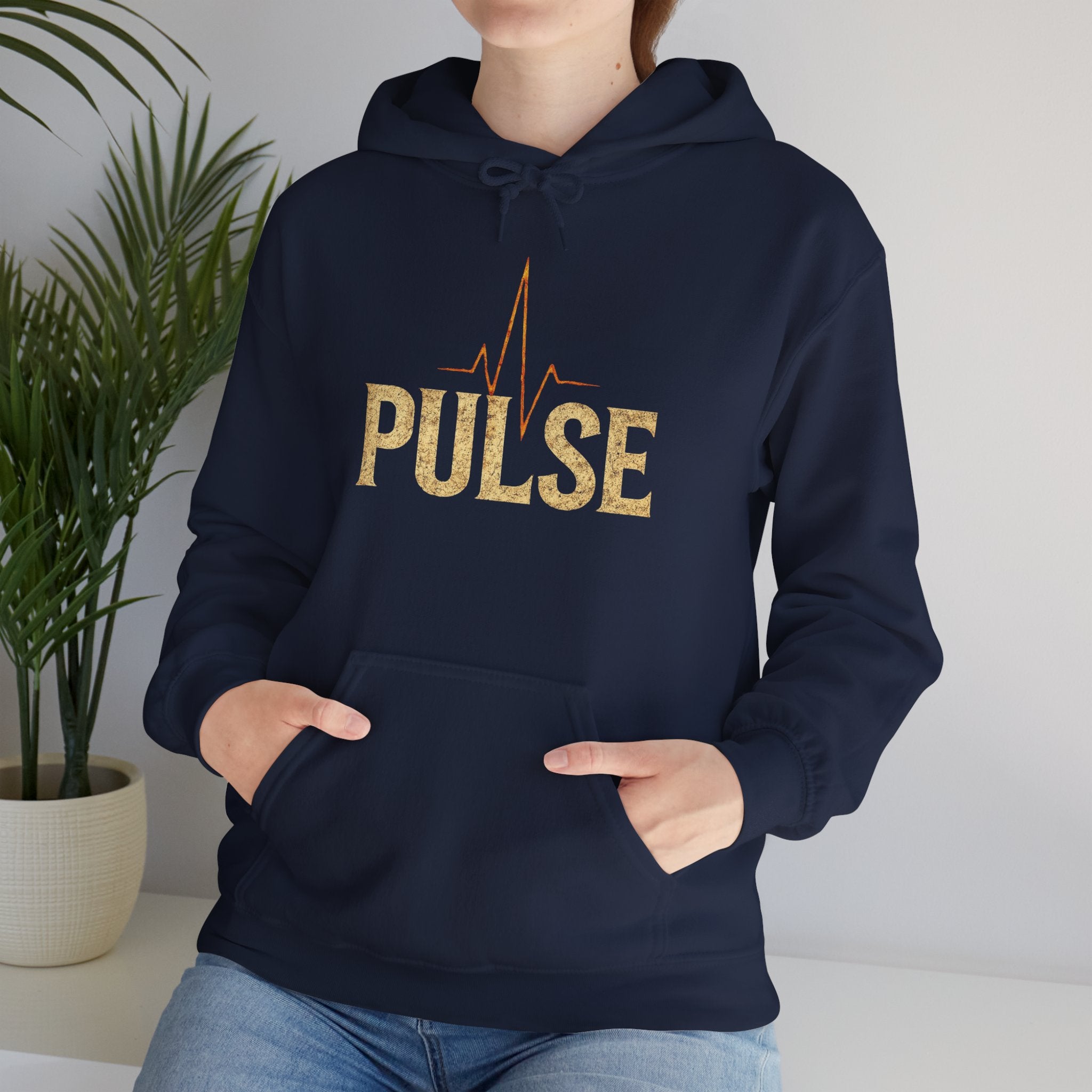 Pulse Heartbeat Hoodie for Fitness Lovers