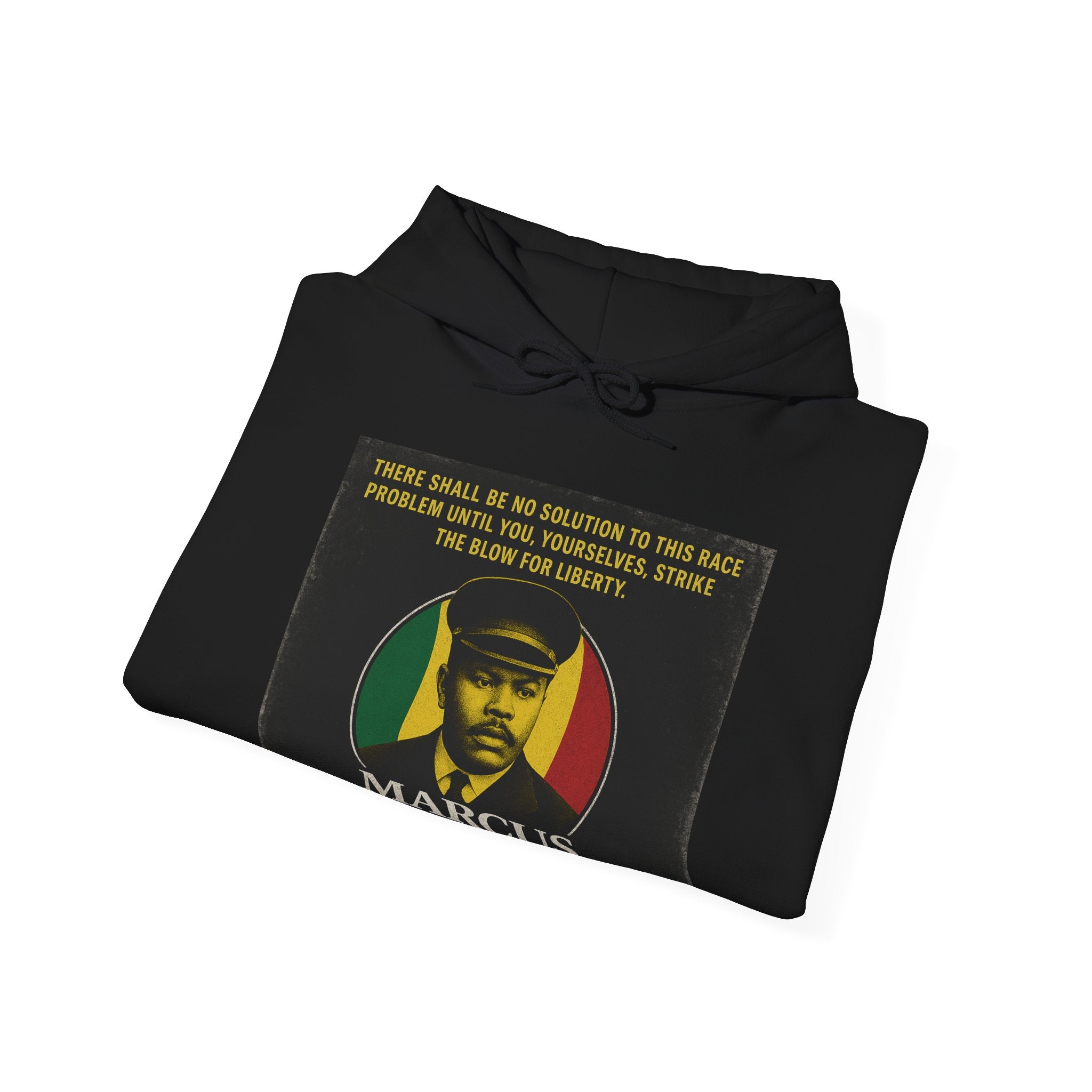 Marcus Garvey Inspirational Hoodie | Unisex Heavy Blend Sweatshirt