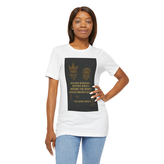 Empowered Message Tee, Unisex Jersey Social Justice Apparel