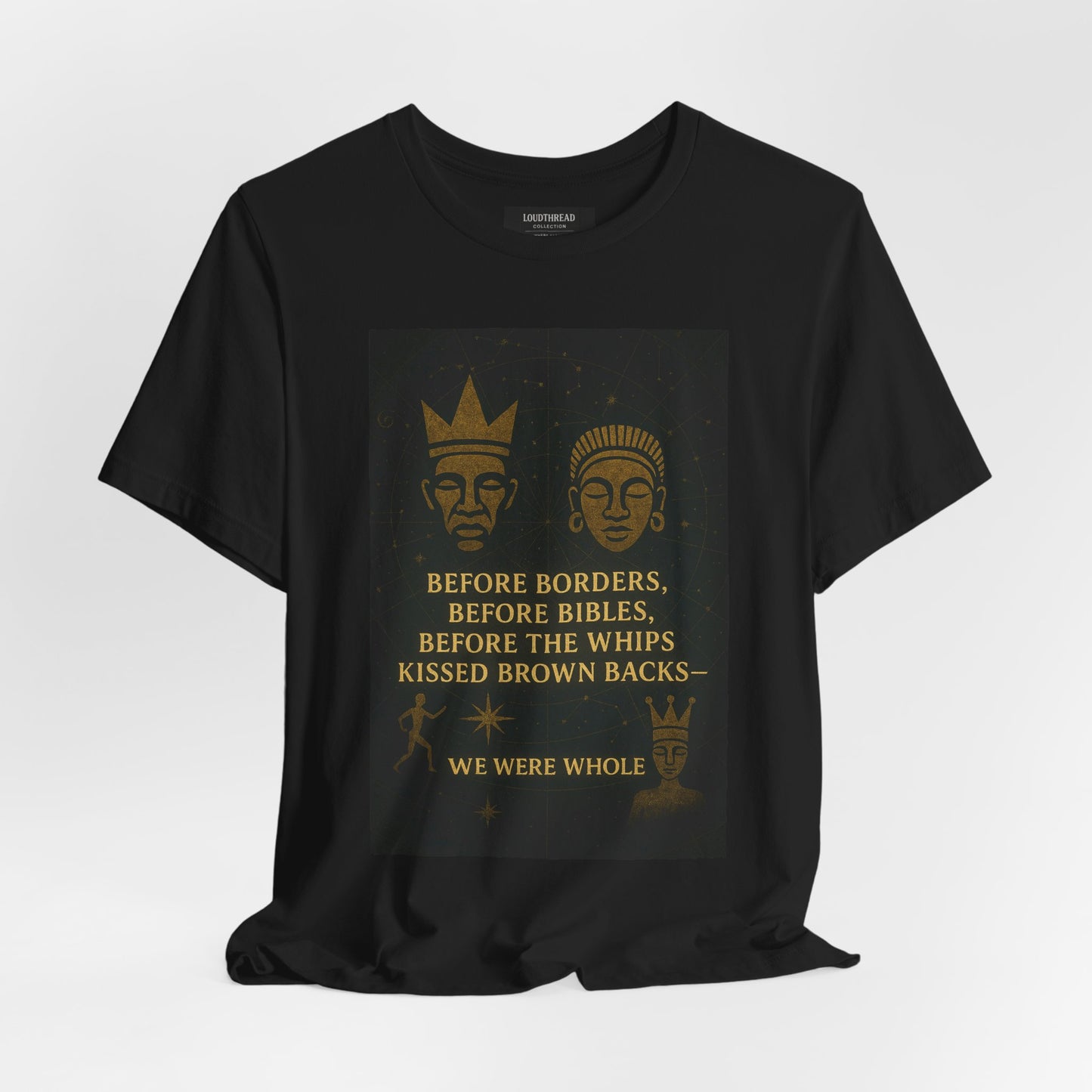Empowered Message Tee, Unisex Jersey Social Justice Apparel
