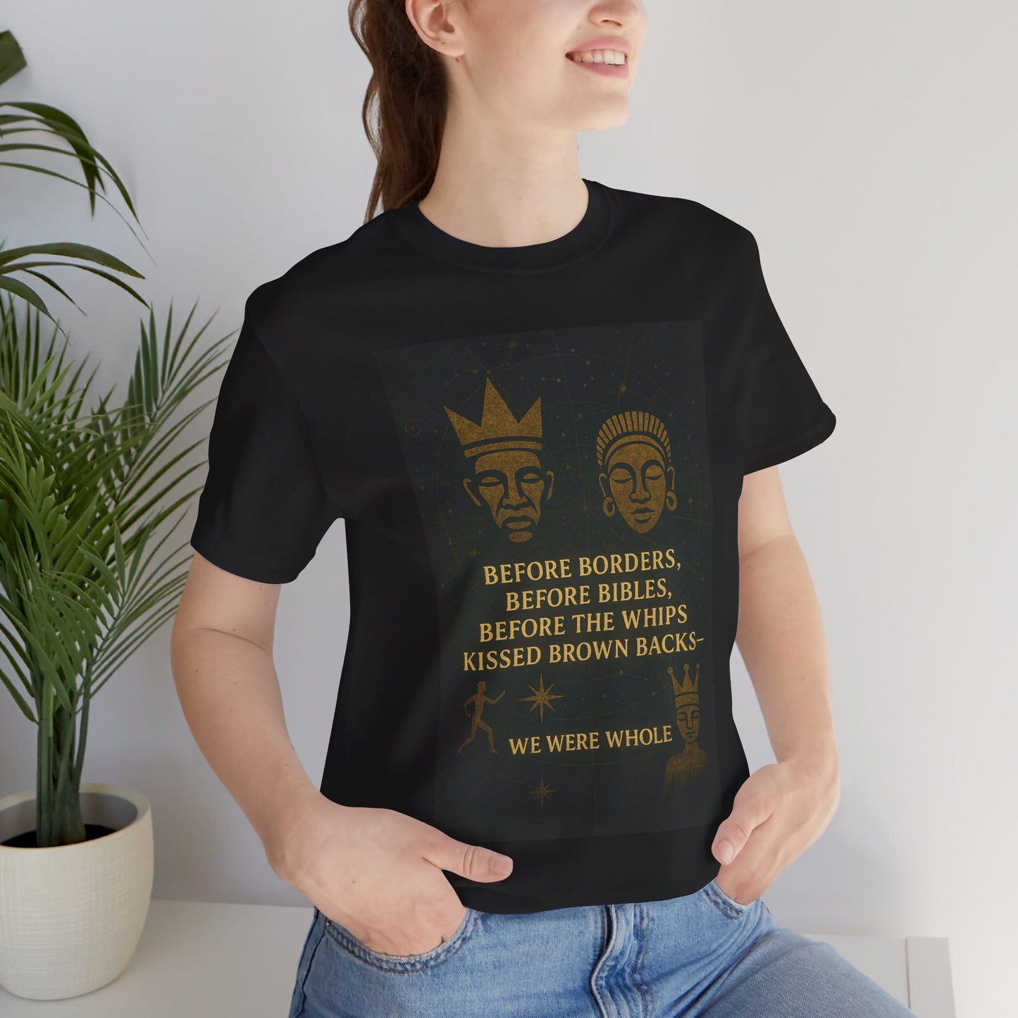 Empowered Message Tee, Unisex Jersey Social Justice Apparel