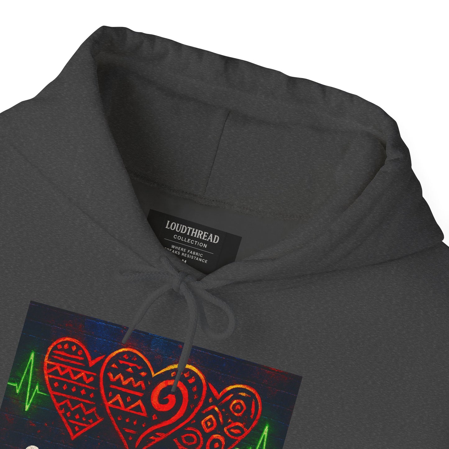 Heartbeat Across Oceans Hoodie: Cozy Gift for Love.