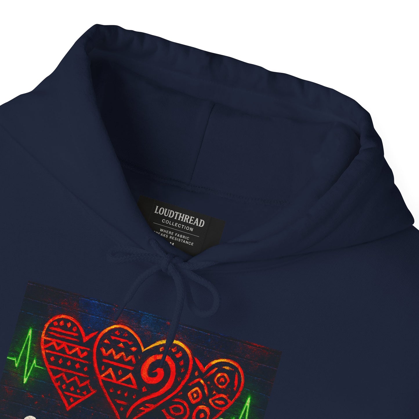 Heartbeat Across Oceans Hoodie: Cozy Gift for Love.