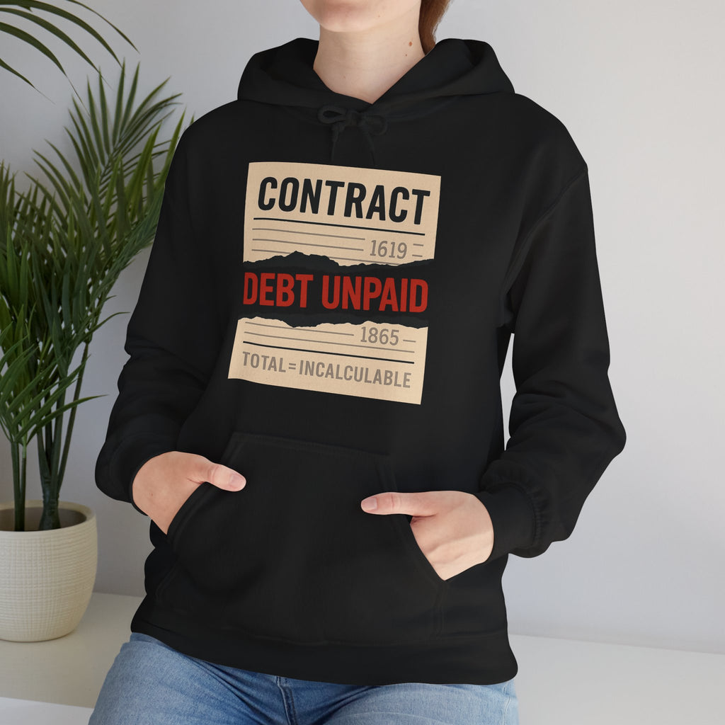 Unisex Heavy Blend™ Hooded Sweatshirt: Vintage Inspired Debt Unpaid Contract Design, Cozy Hoodie for Everyday Wear, Perfect for Casual [...]