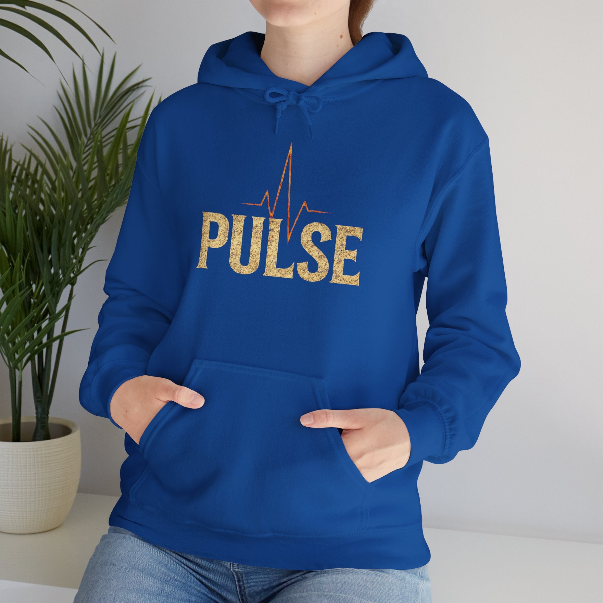 Pulse Heartbeat Hoodie for Fitness Lovers