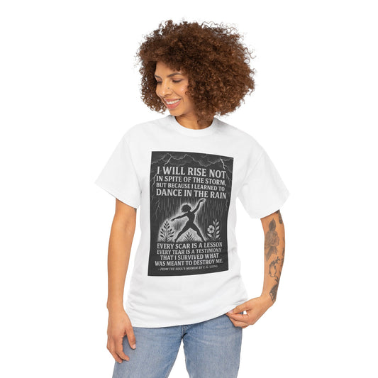 Inspirational Quote Tee, Motivational Graphic T-Shirt, Empowering Unisex Cotton Shirt.