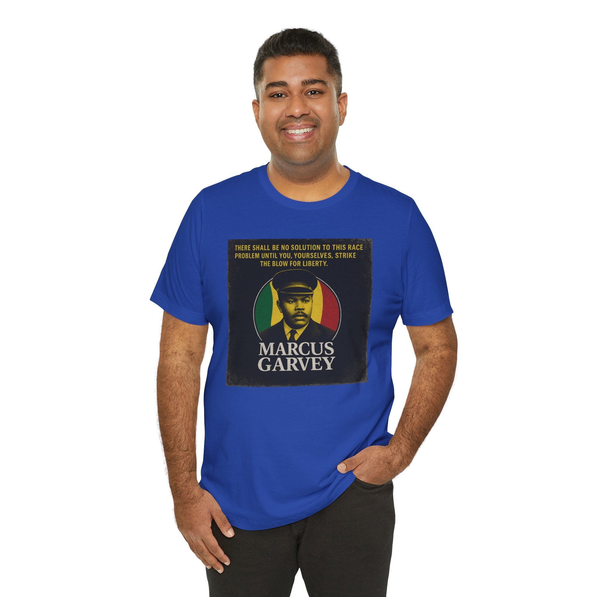 Marcus Garvey Statement Shirt – Afrocentric Unisex Apparel