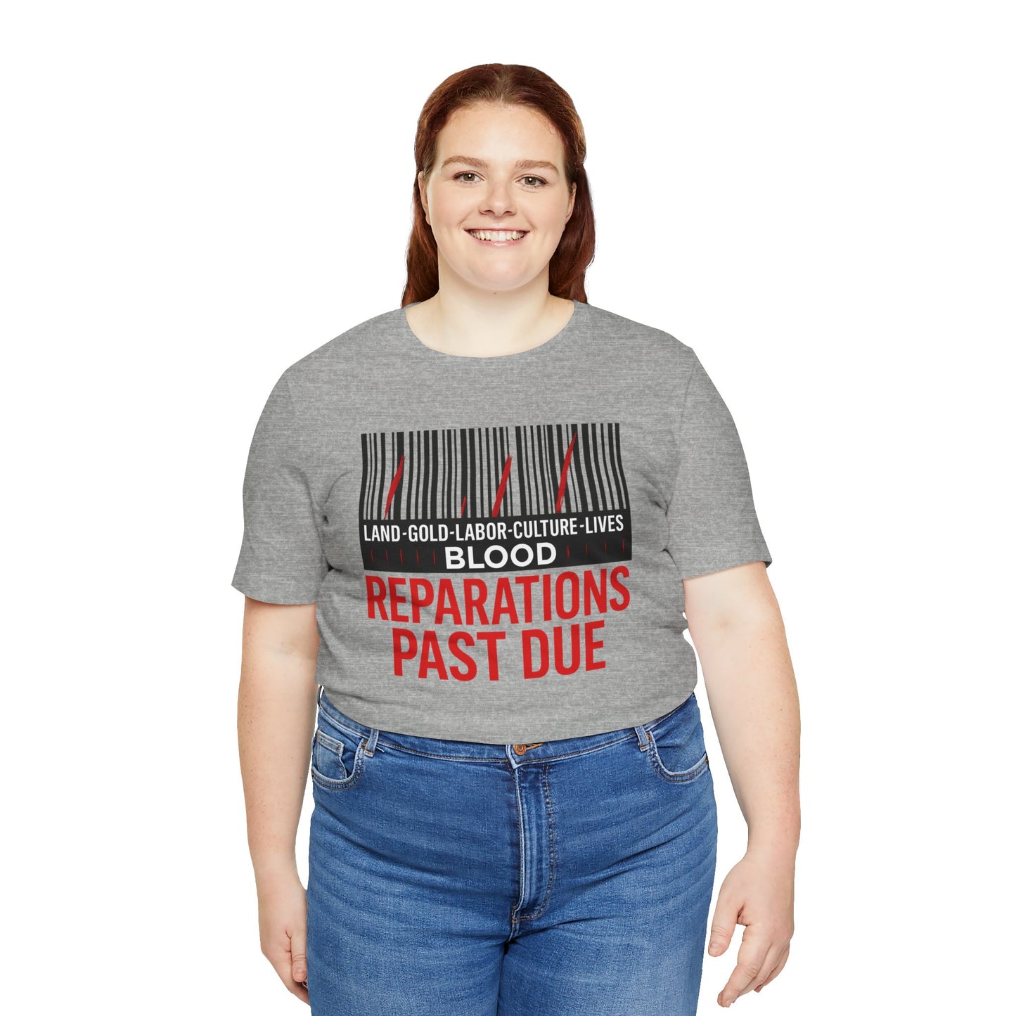 Reparations Past Due Tee - Graphic Shirt for Activists, Social Justice Apparel, Thought-Provoking Gift, Unisex Casual Wear, Statement [...]