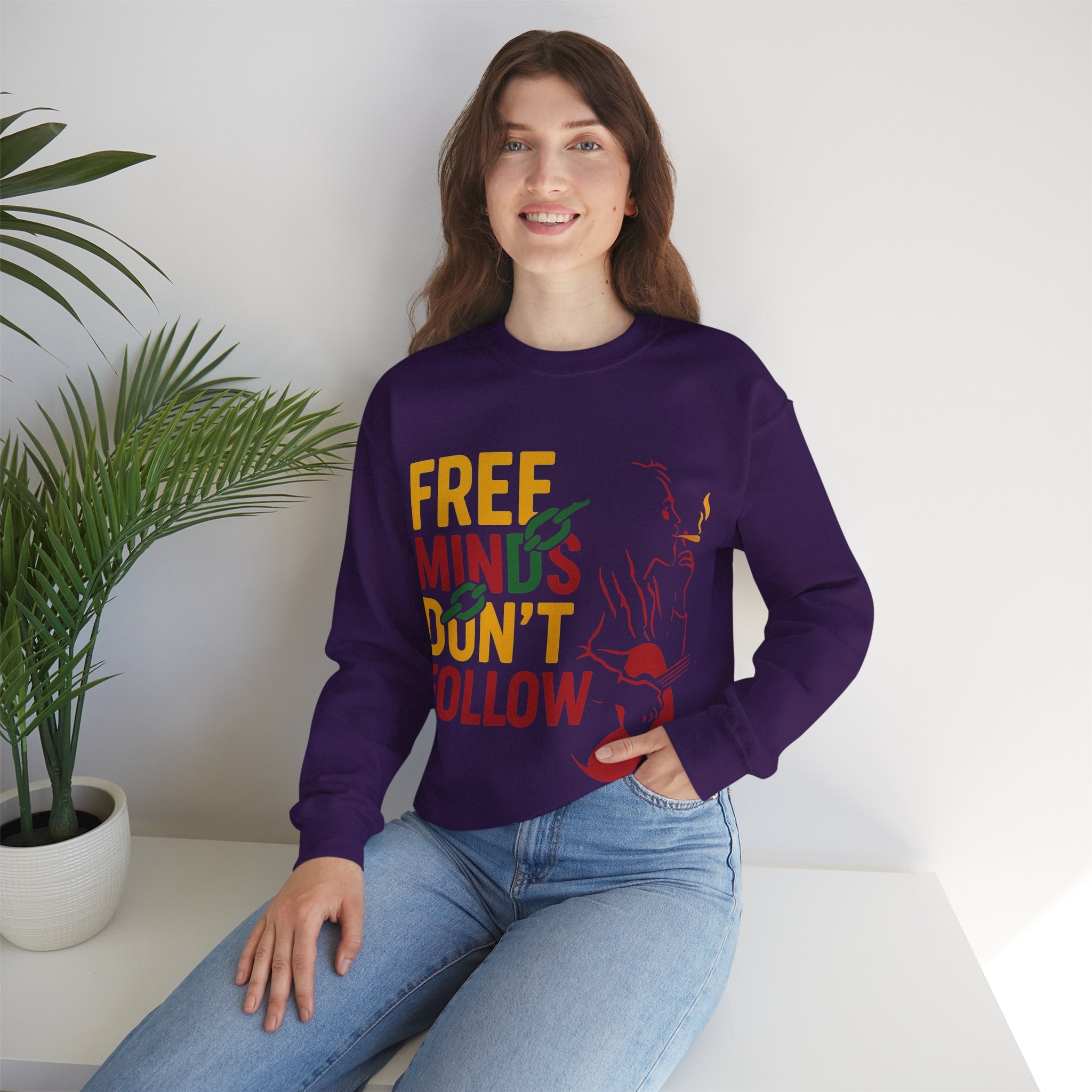 Inspirational Music Quote Sweatshirt, Unisex Fashion, Rasta Guitarist Line Art Unisex Sweatshirt, Motivational Clothing