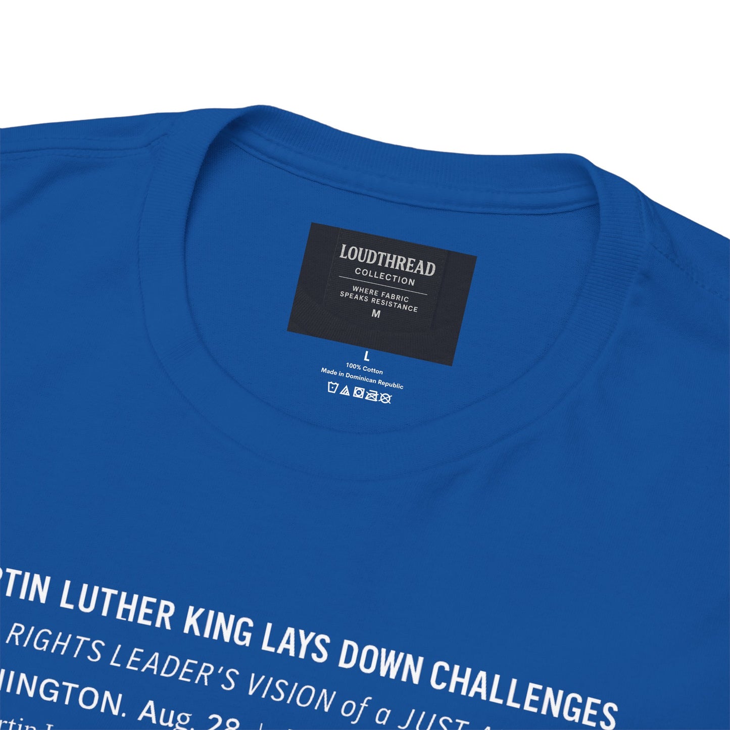 Inspirational Quote Unisex Heavy Cotton Tee - Perfect for Activism.
