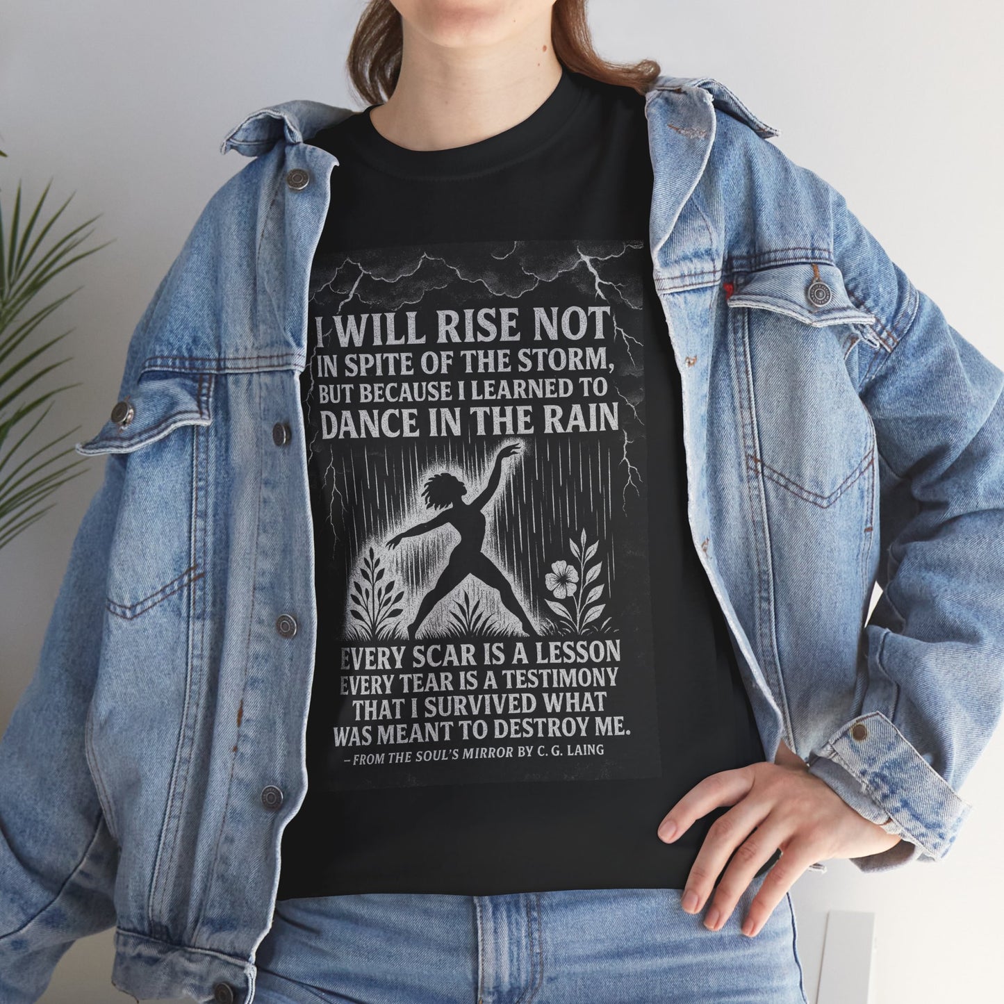 Inspirational Quote Tee, Motivational Graphic T-Shirt, Empowering Unisex Cotton Shirt.