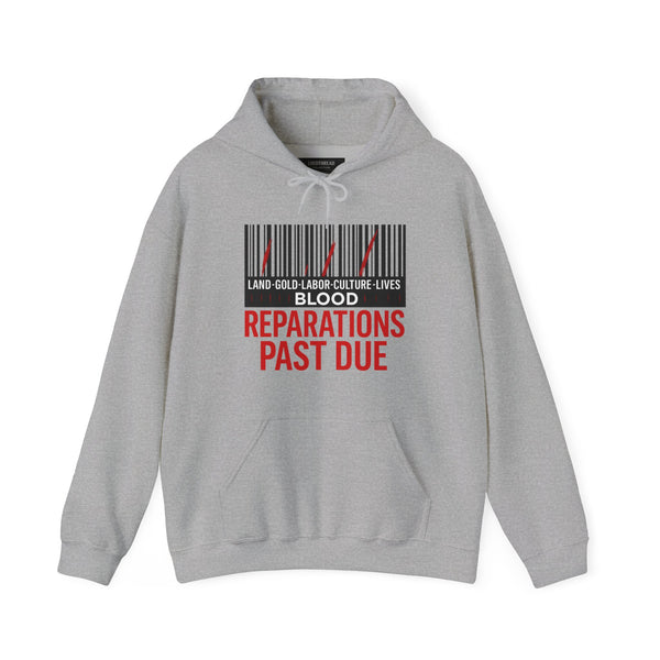 Reparations Theme Hoodie - Unisex Heavy Blend Sweatshirt, Black History Month Apparel, Social Justice Clothing, Protest Wear, Activist [...]