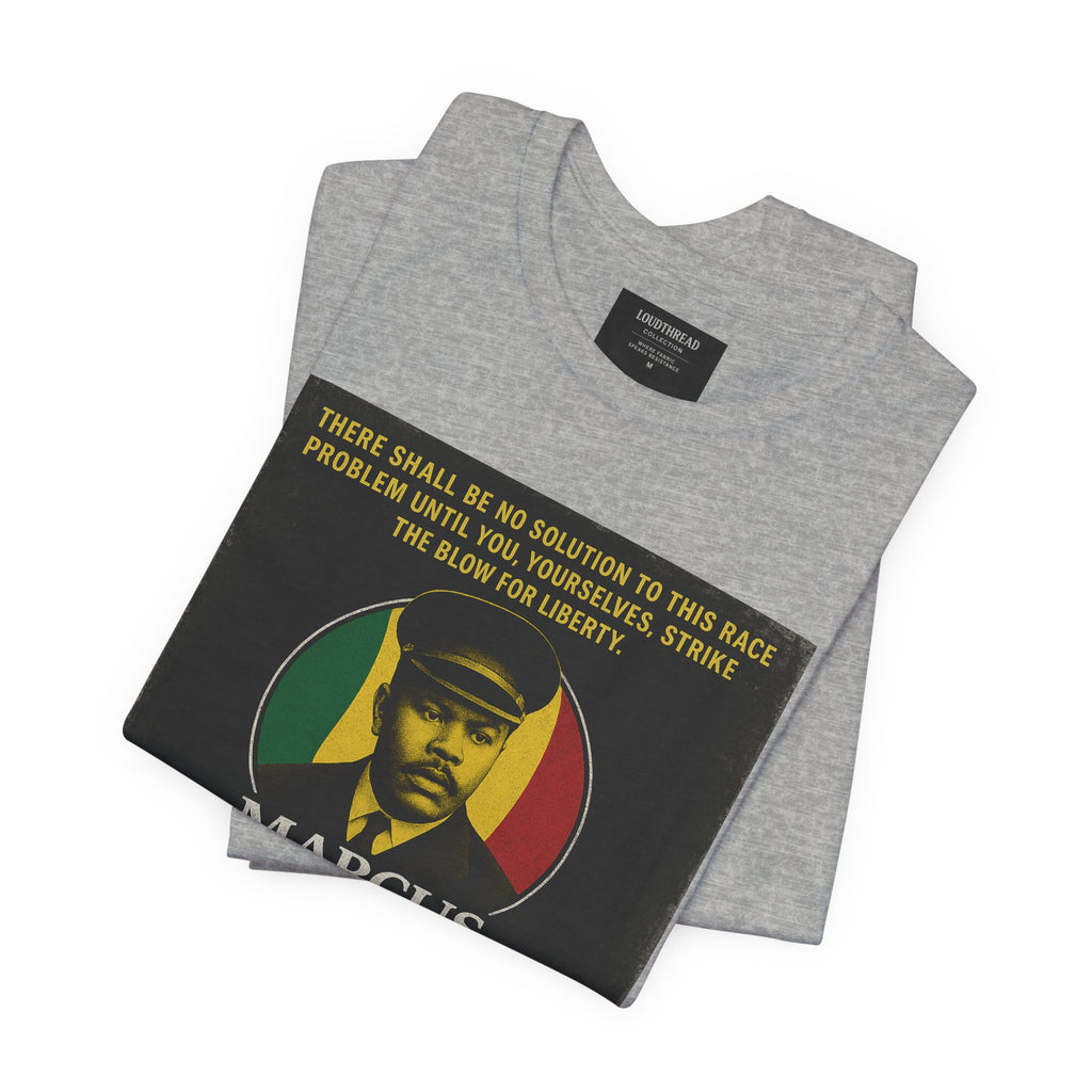 Marcus Garvey Statement Shirt – Afrocentric Unisex Apparel