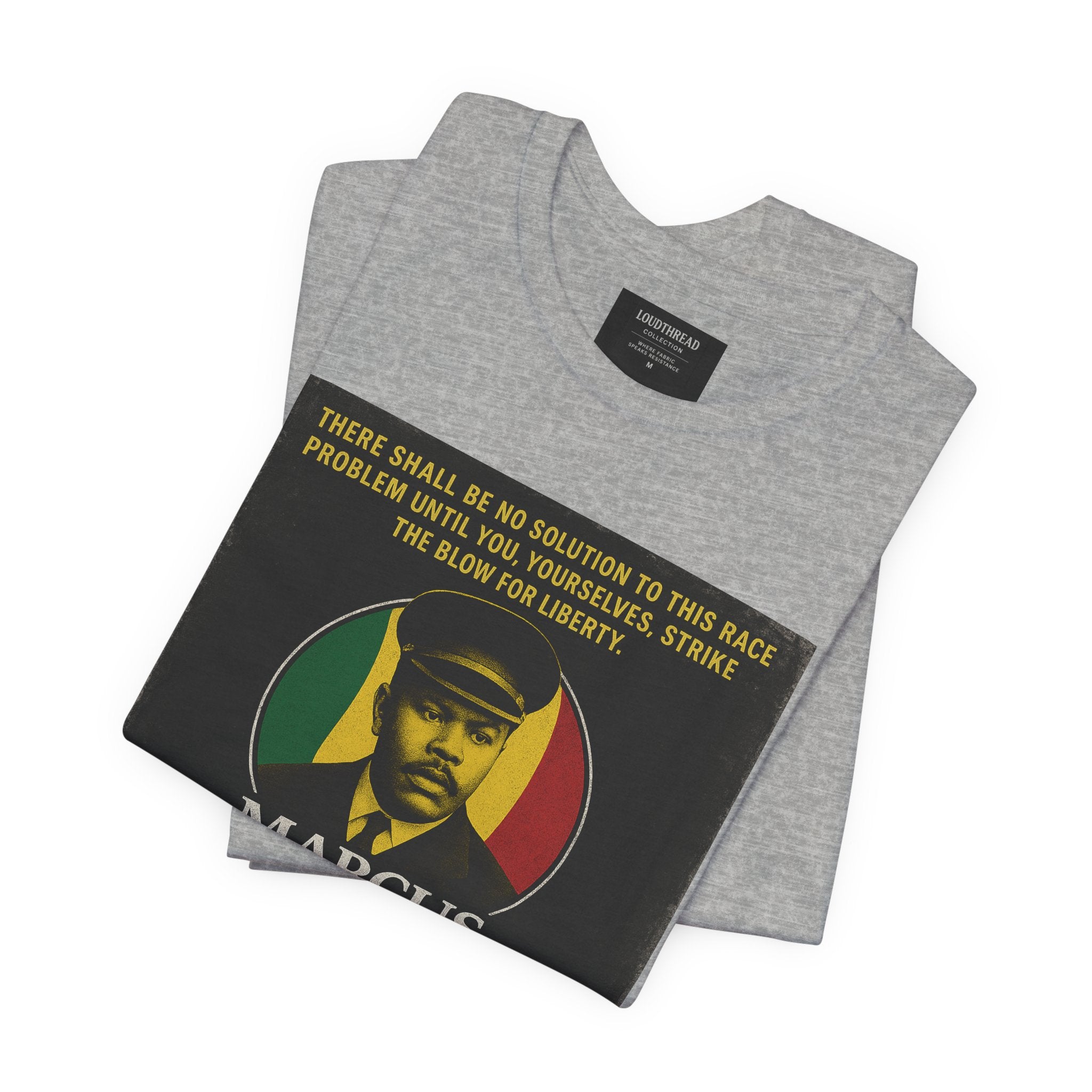 Marcus Garvey Statement Shirt – Afrocentric Unisex Apparel
