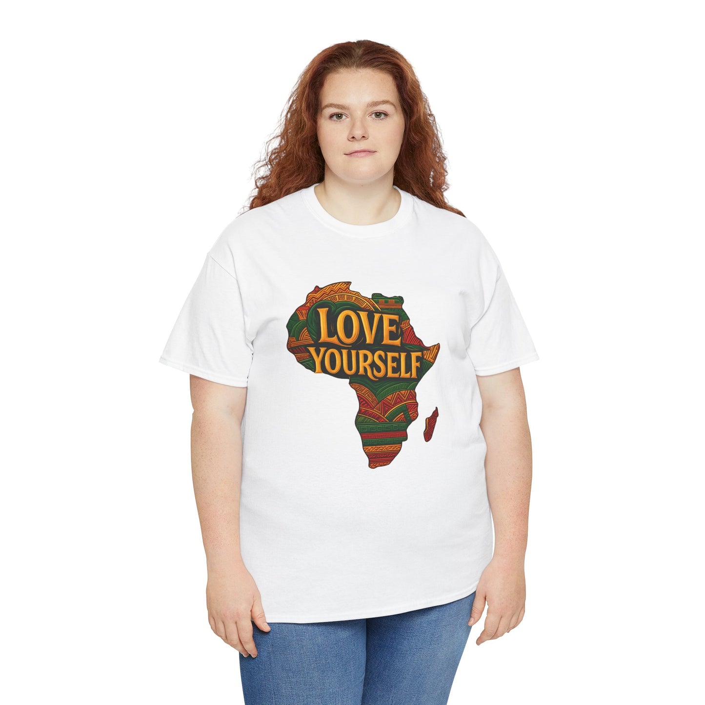 Unisex Afrocentric Graphic Tee – Bold Urban Art Design
