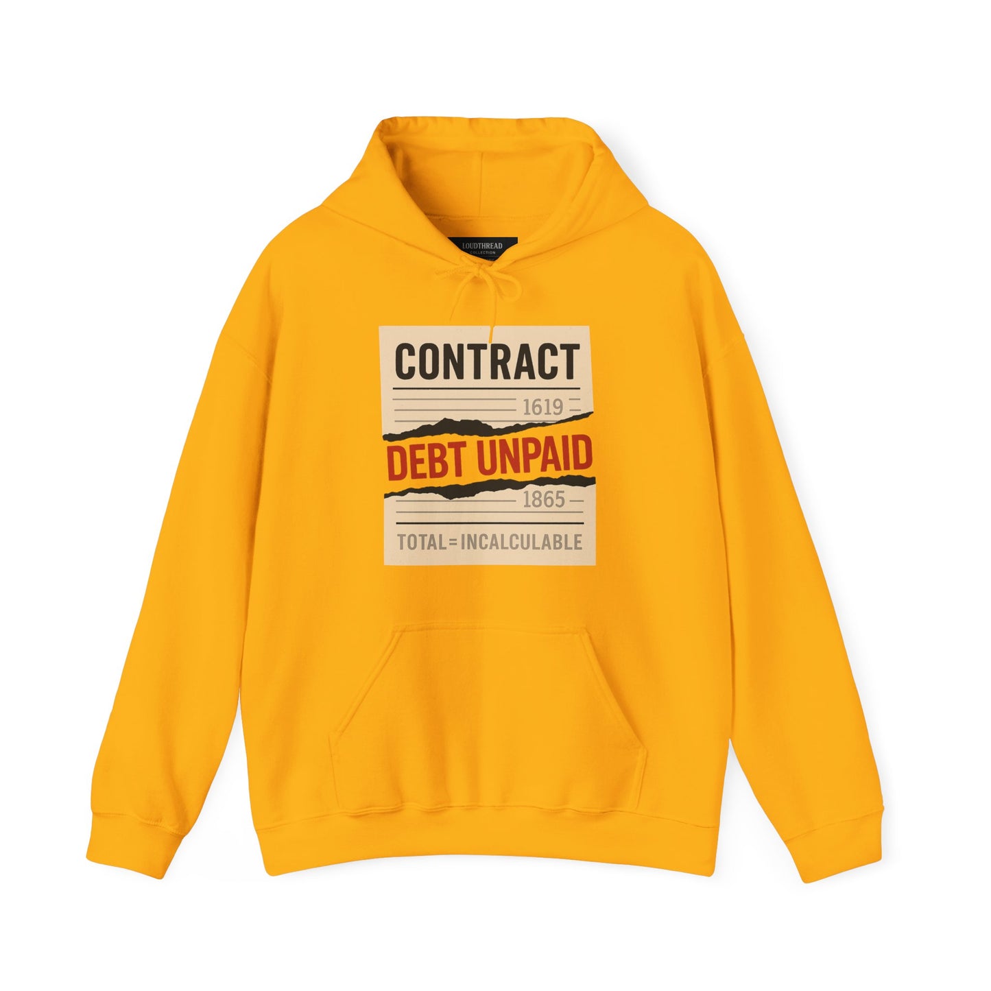Unisex Heavy Blend™ Hooded Sweatshirt: Vintage Inspired Debt Unpaid Contract Design, Cozy Hoodie for Everyday Wear, Perfect for Casual [...]