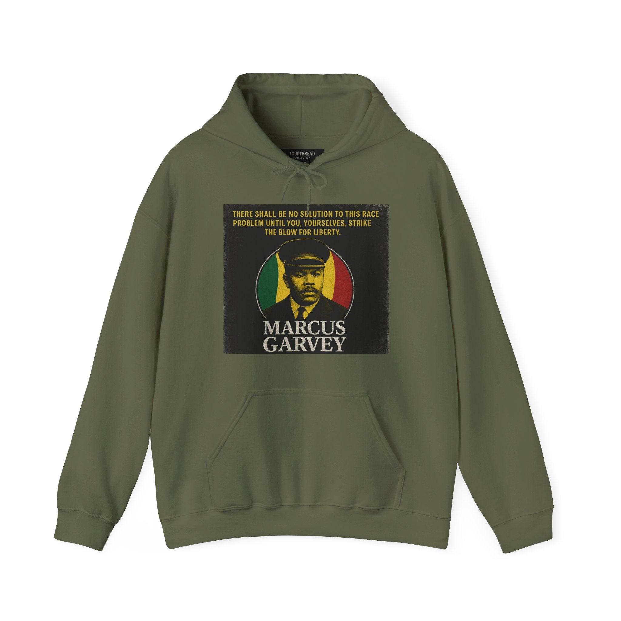 Marcus Garvey Inspirational Hoodie | Unisex Heavy Blend Sweatshirt