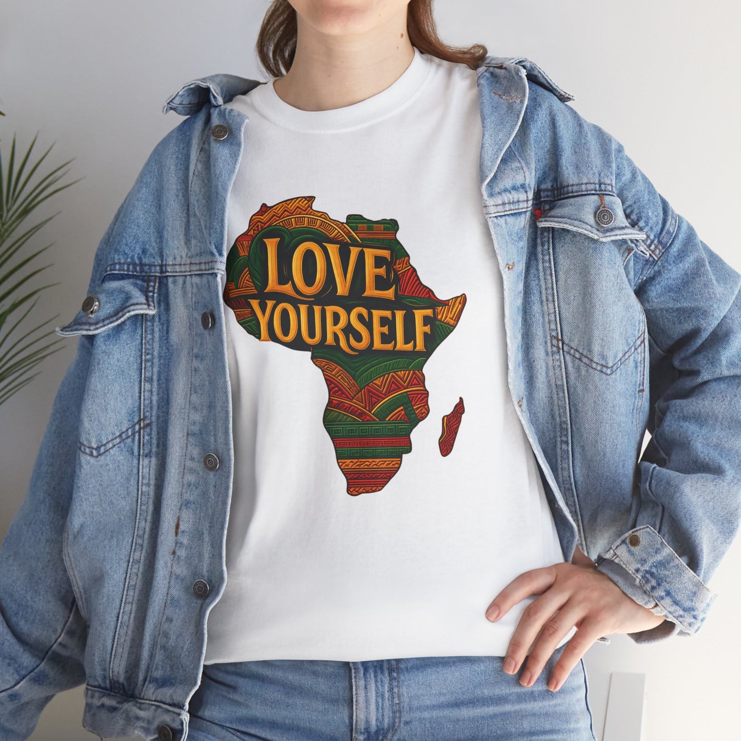 Unisex Afrocentric Graphic Tee – Bold Urban Art Design