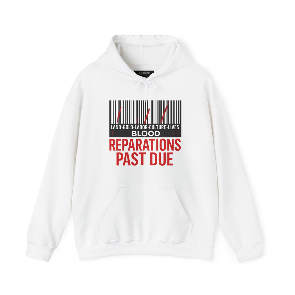 Reparations Theme Hoodie - Unisex Heavy Blend Sweatshirt, Black History Month Apparel, Social Justice Clothing, Protest Wear, Activist [...]