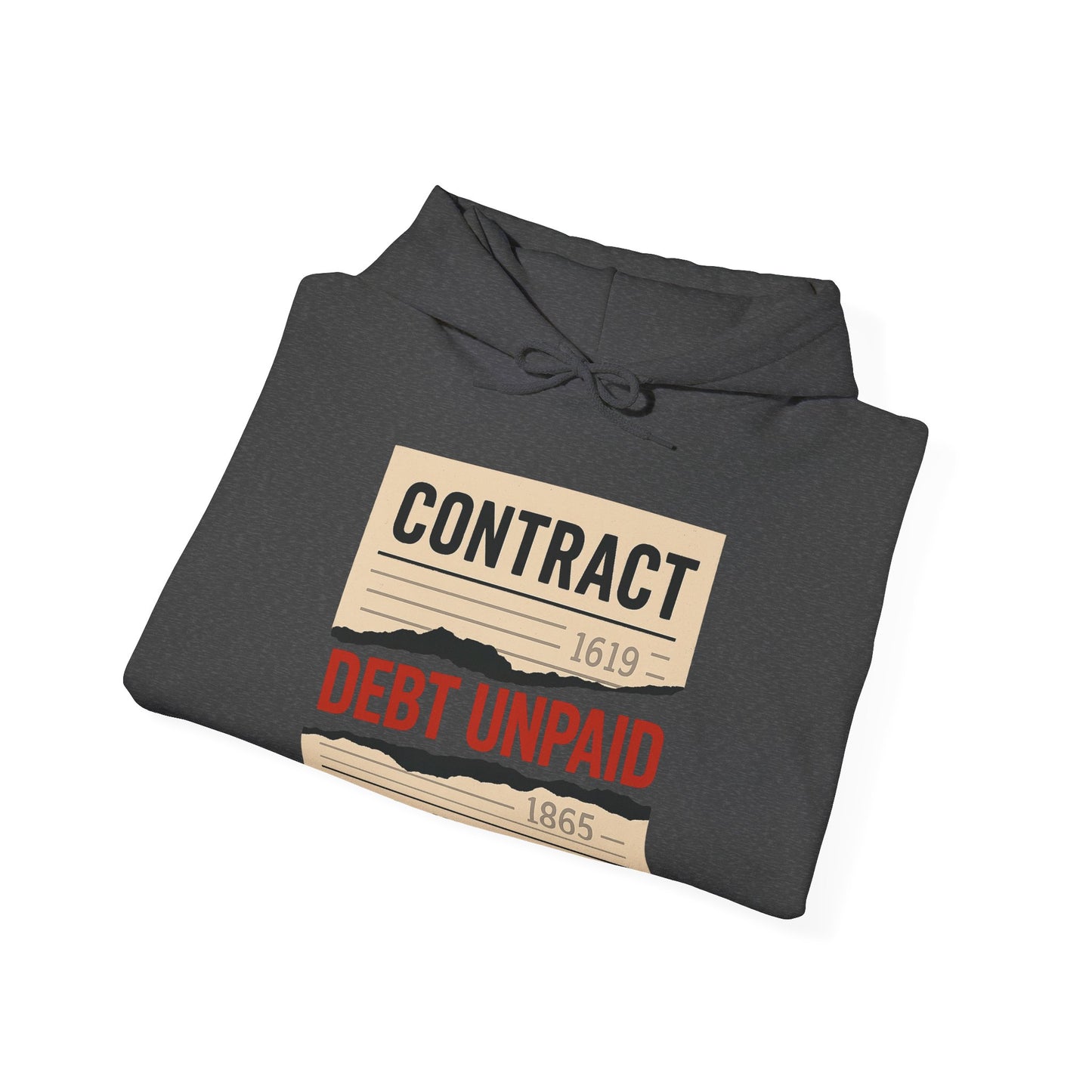 Unisex Heavy Blend™ Hooded Sweatshirt: Vintage Inspired Debt Unpaid Contract Design, Cozy Hoodie for Everyday Wear, Perfect for Casual [...]