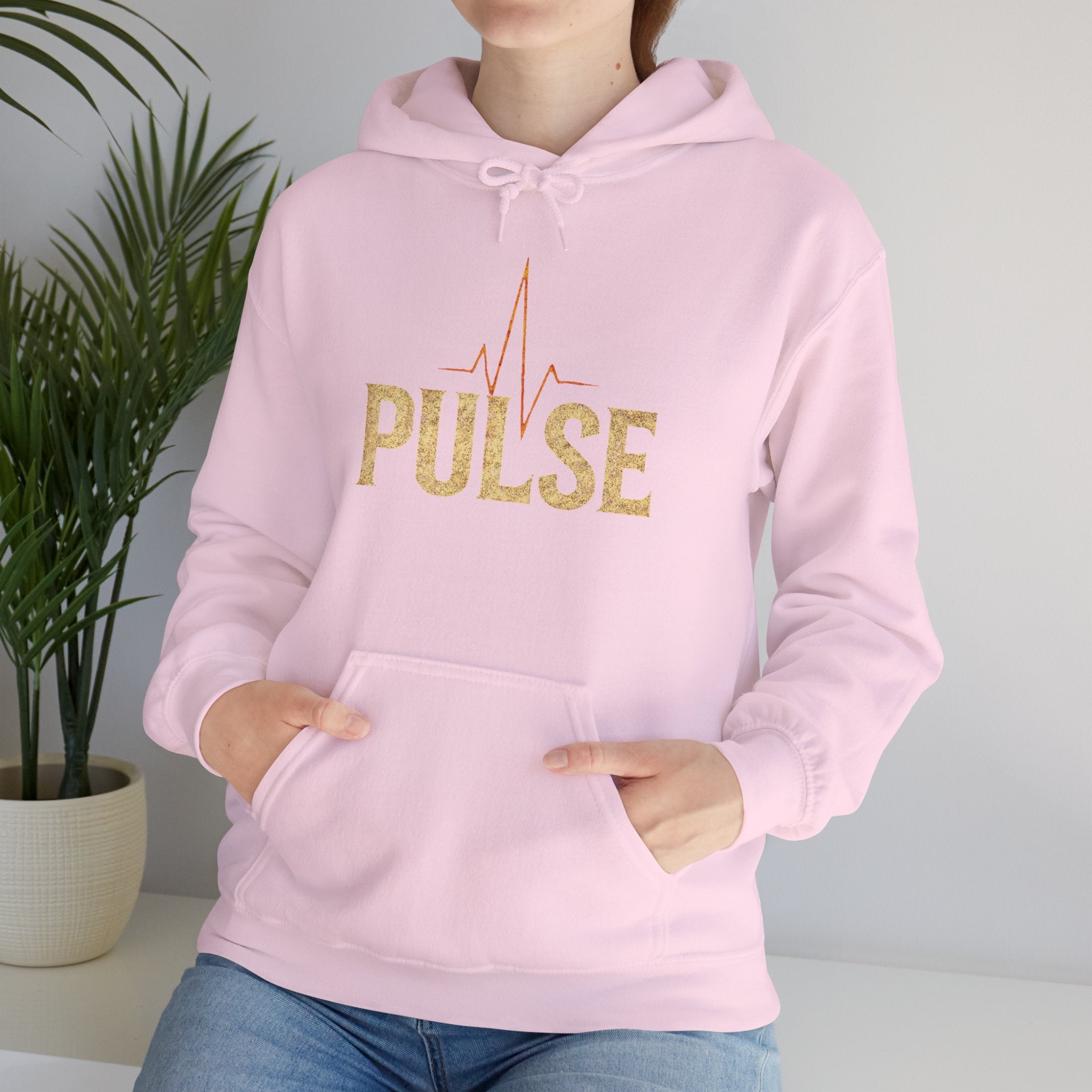 Pulse Heartbeat Hoodie for Fitness Lovers